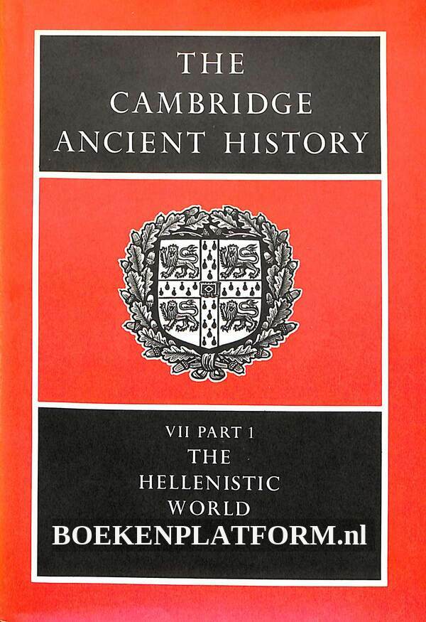 The Cambridge Ancient History VII - CambriDge Ancient History Vii