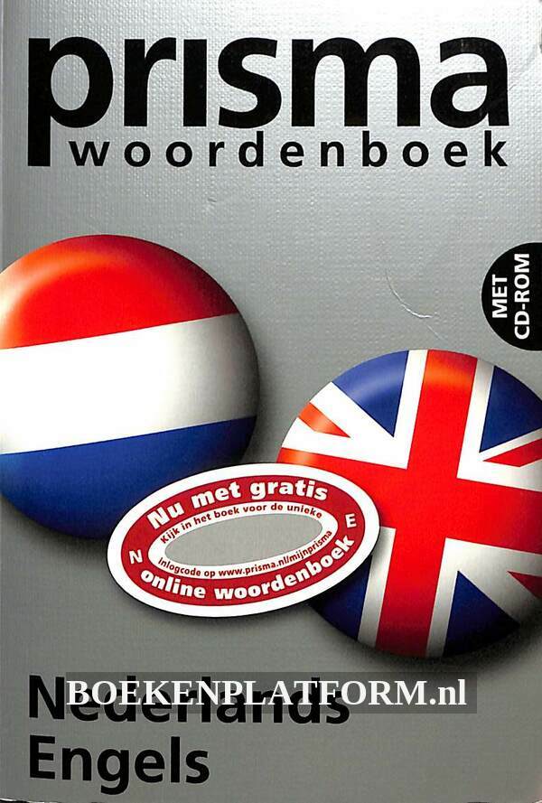 verontschuldiging tint impliceren Prisma woordenboek Engels Nederlands | BoekenPlatform.nl