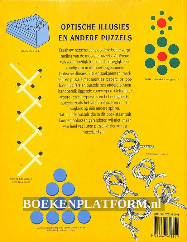 schipper Ontrouw Vochtig Optische illusies en andere puzzels | BoekenPlatform.nl