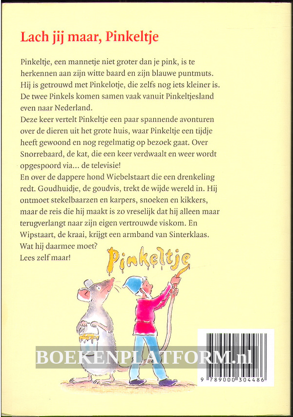 Lach jij maar, Pinkeltje | BoekenPlatform.nl