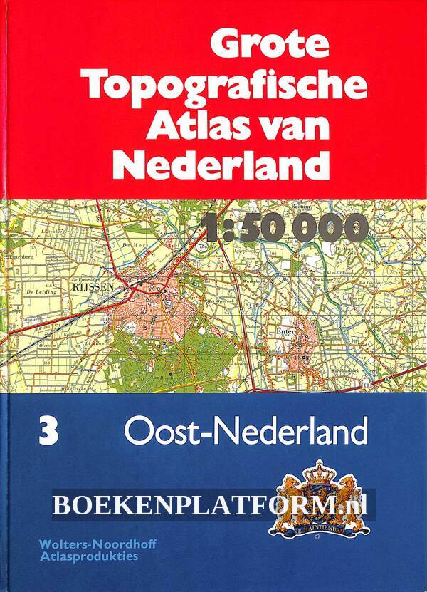 Grote Topografische Atlas van Nederland nr.3 | BoekenPlatform.nl