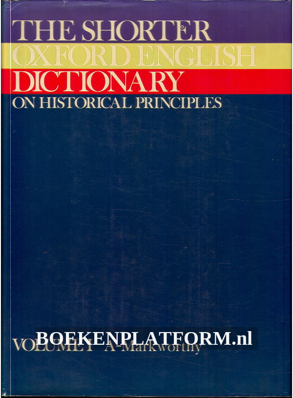 shorter oxford english dictionary online