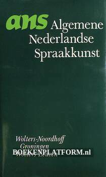 ANS, Algemene Nederlandse Spraakkunst