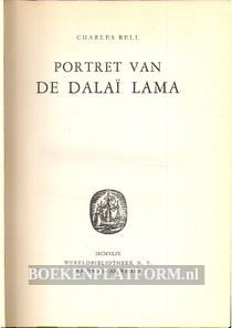 Portret van de Dalai Lama