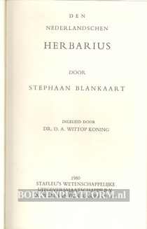 Den Nederlandschen Herbarius