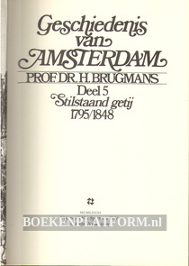 Geschiedenis van Amsterdam dl. 5