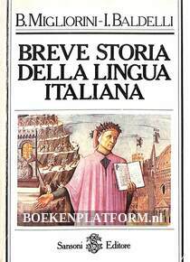 Breve storia della lingua italiana