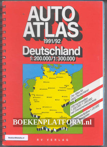 Auto atlas Deutschland 1991/92