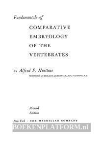 Fundamentals of Comparative Embryology of the Vertebrates