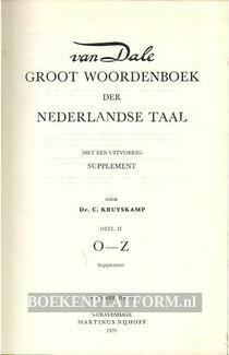 Van Dale Groot Woordenboek der Nederlandse taal 2 delig
