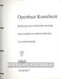 Openbaar kunstbezit 1969