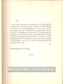 Frankrijks moderne letterkunde 1900-1934