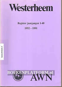 Westerheem Register 1-40