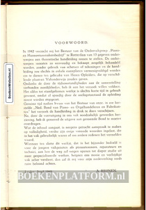 Handboek voor het Pianovak