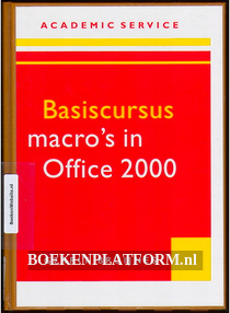 Basiscursus macro's in Office 2000