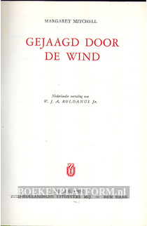 Gejaagd door de wind Omnibus