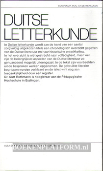 Duitse Letterkunde