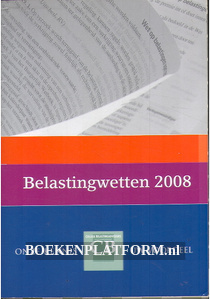 Belastingwetten 2008