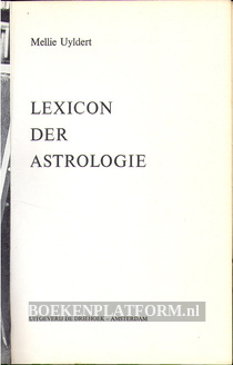 Lexicon der Astrologie