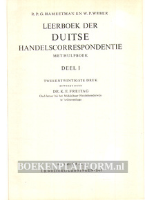 Leerboek der Duitse handelscorrespondentie 1