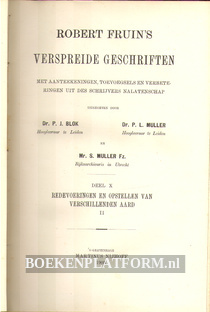 Robert Fruin's verspreide geschriften X