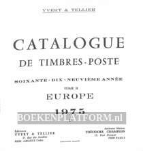 Catalogue Timbre d'Europe