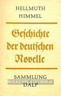 Geschichte der deutschen Novelle