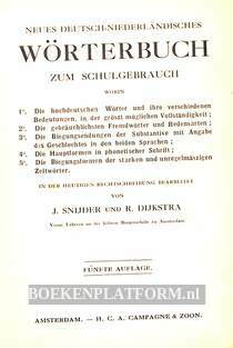 Campagne's Duitsch Woordenboek