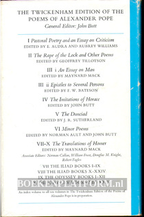 The Poems of Alexander Pope Vol. IX