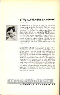 Ontsnapt langs Krakatau
