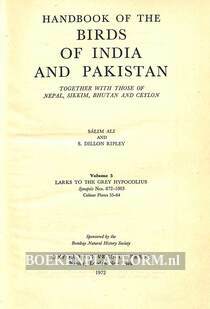 Handbook of the Birds of India and Pakistan 5