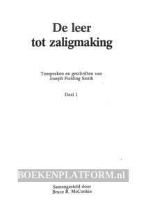 De leer tot zaligmaking 1