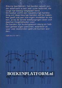 Kleurig kaartweven