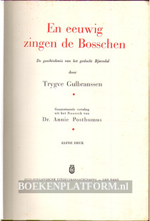 En eeuwig zingen de Bosschen