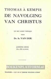 De navolging van Christus