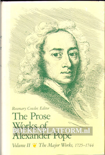 The Prose Works of Alexander Pope Vol.II