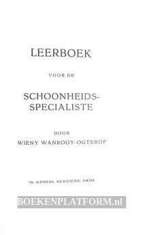 Leerboek voor de schoonheids-specialiste