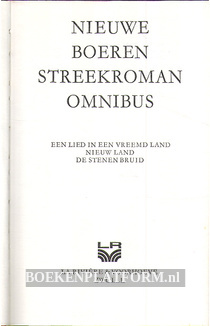 Nieuwe Boerenstreekroman Omnibus