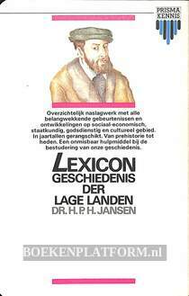 2129 Lexicon geschiedenis der Lage Landen