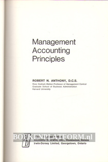 Management Accounting Principles
