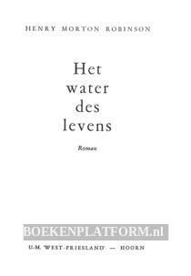 Het water des levens