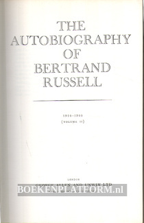 The Autobiography of Bertrand Russell II