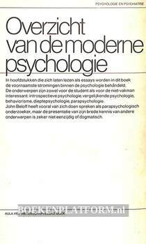 Overzicht van de moderne psychologie