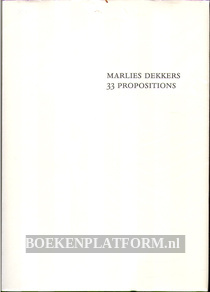 Marlies Dekkers 33 Propositions