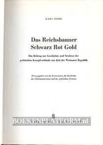 Das Reichsbanner Schwartz Rot Gold