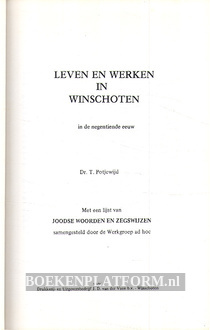 Leven en werken in Winschoten