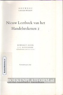 Nieuw leerboek van het Handelsrekenen 2