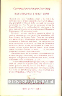 Conversations with Igor Stravinsky