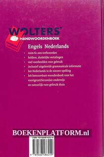 Wolters handwoordenboek Engels-Nederlands