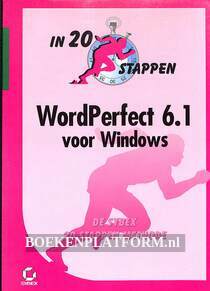 In 20 stappen WordPerfect 6.1 voor Windows